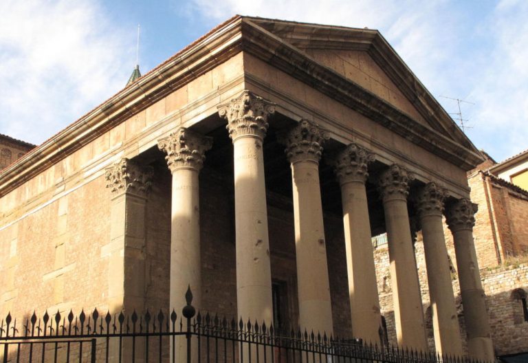 roman temple of vic