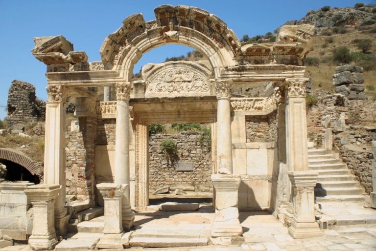 temple of hadrian ephesus