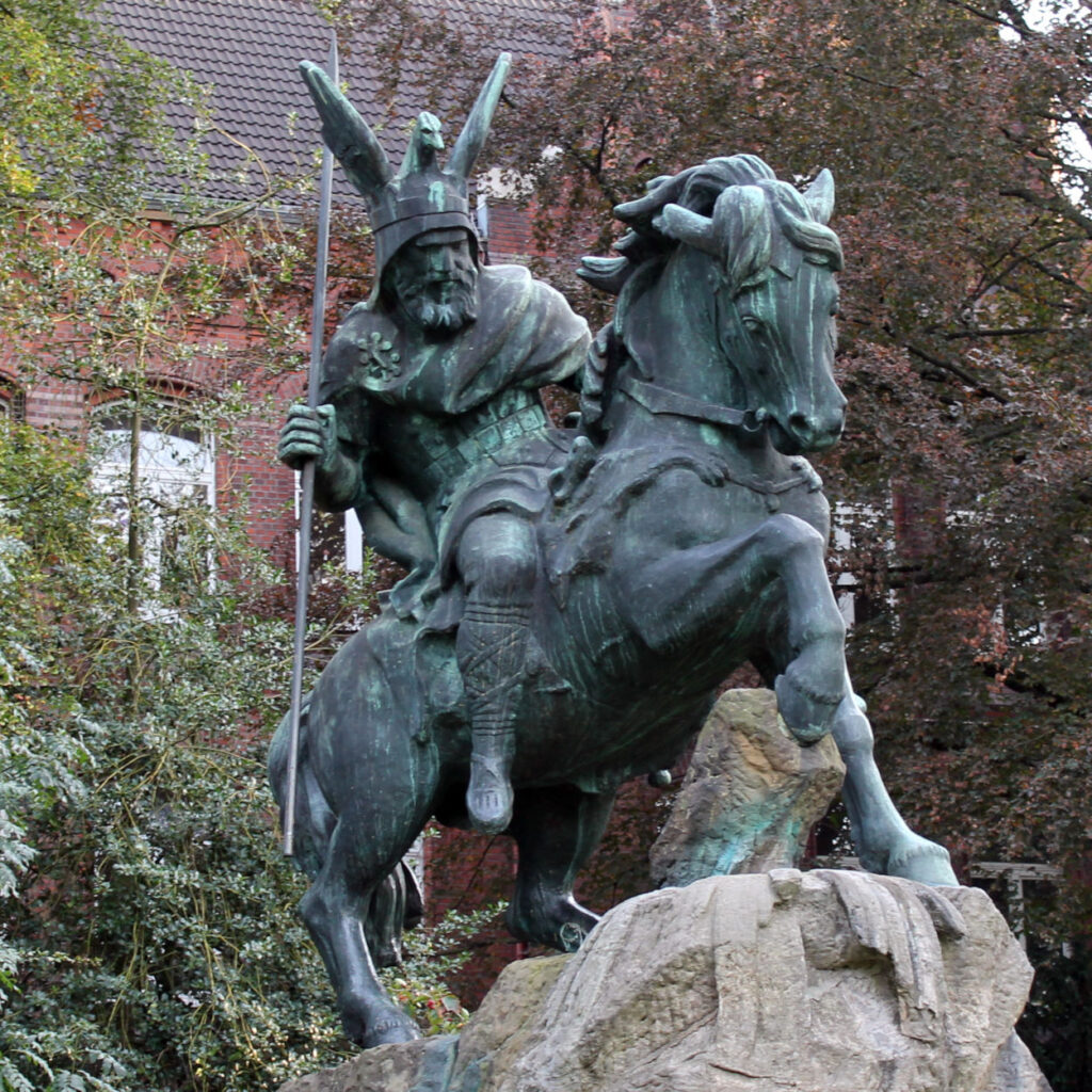 widukind statue in herford