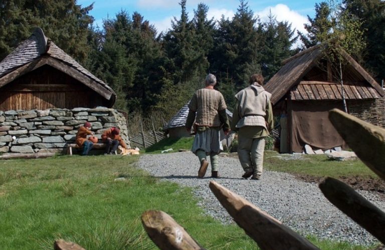 Viking village on Bukkøy