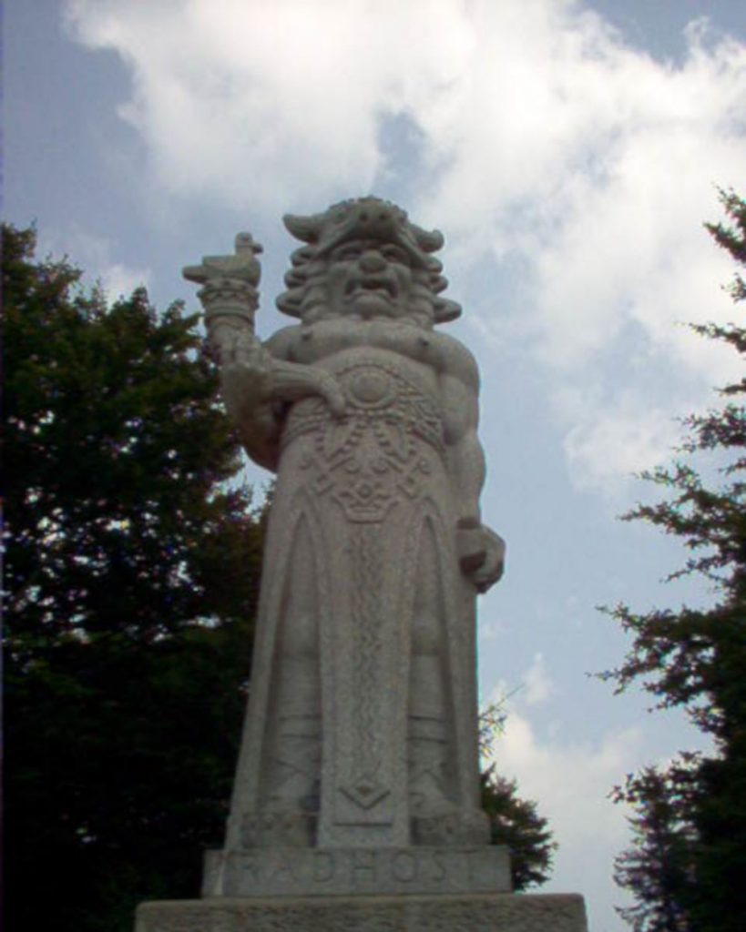 statue of radegast
