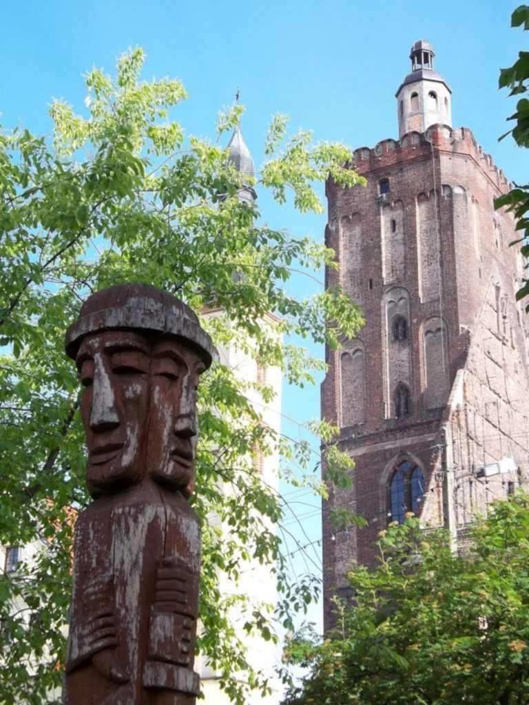 Svetovid statue in Gubin