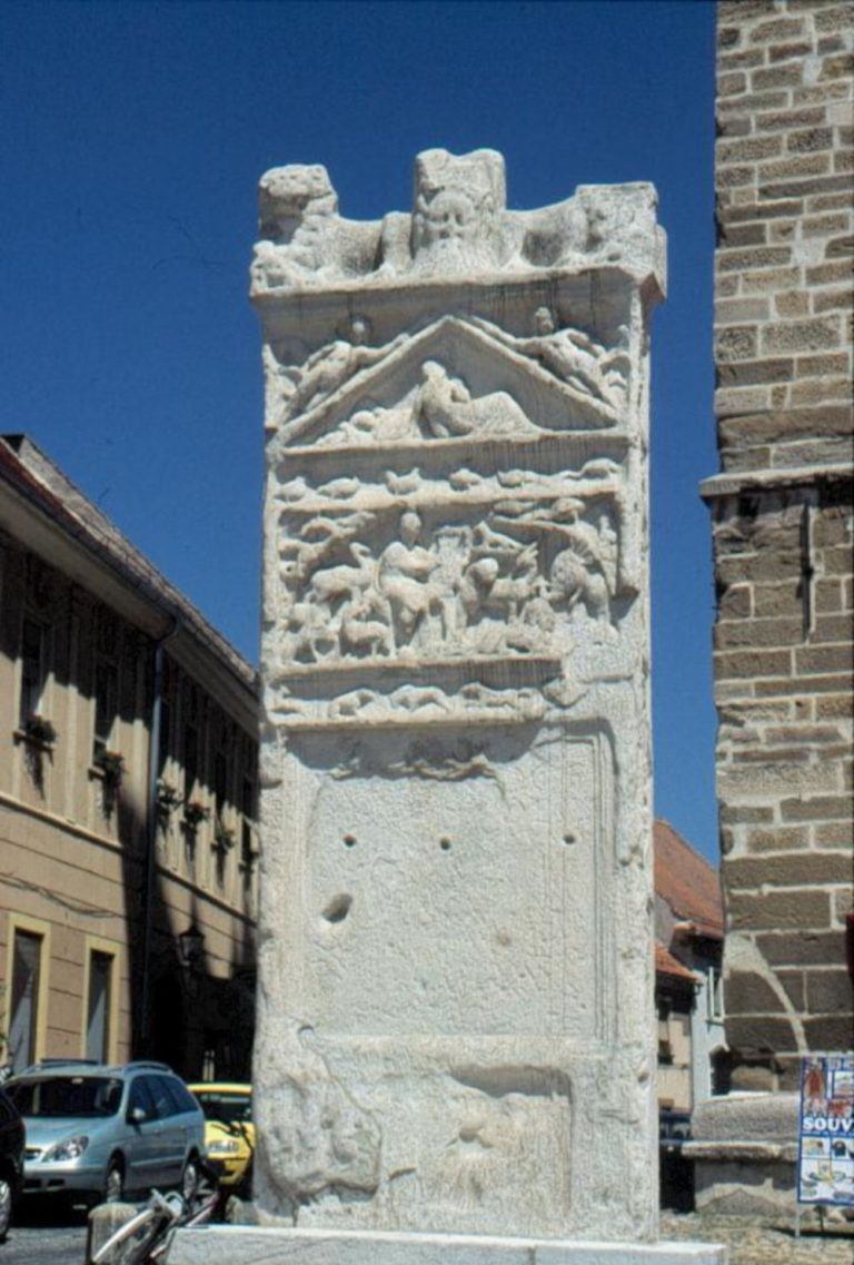 Orpheus monument in Ptuj