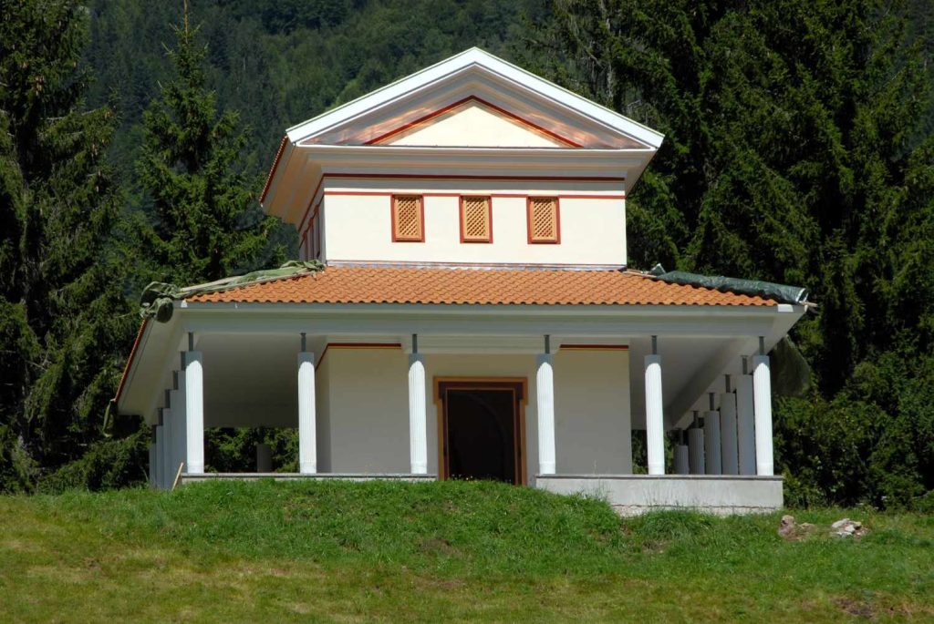 Hercules temple at Gurina