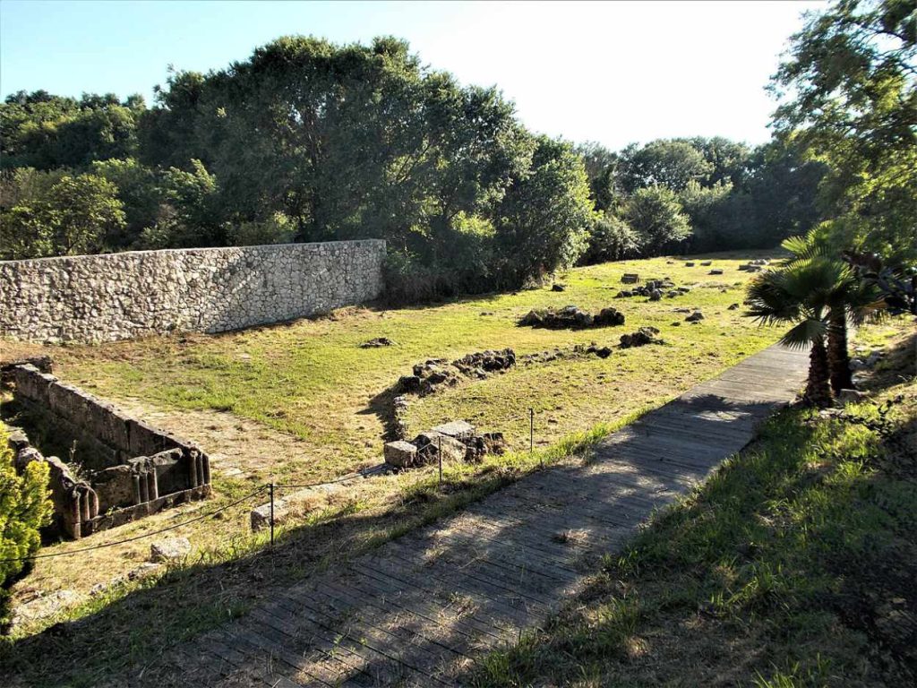Temple of Artemis on Corfu