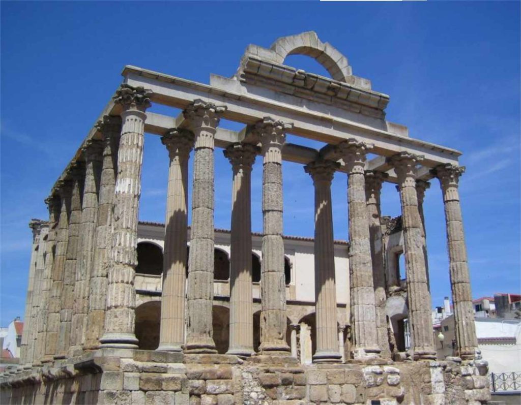 Temple of Diana in Mérida