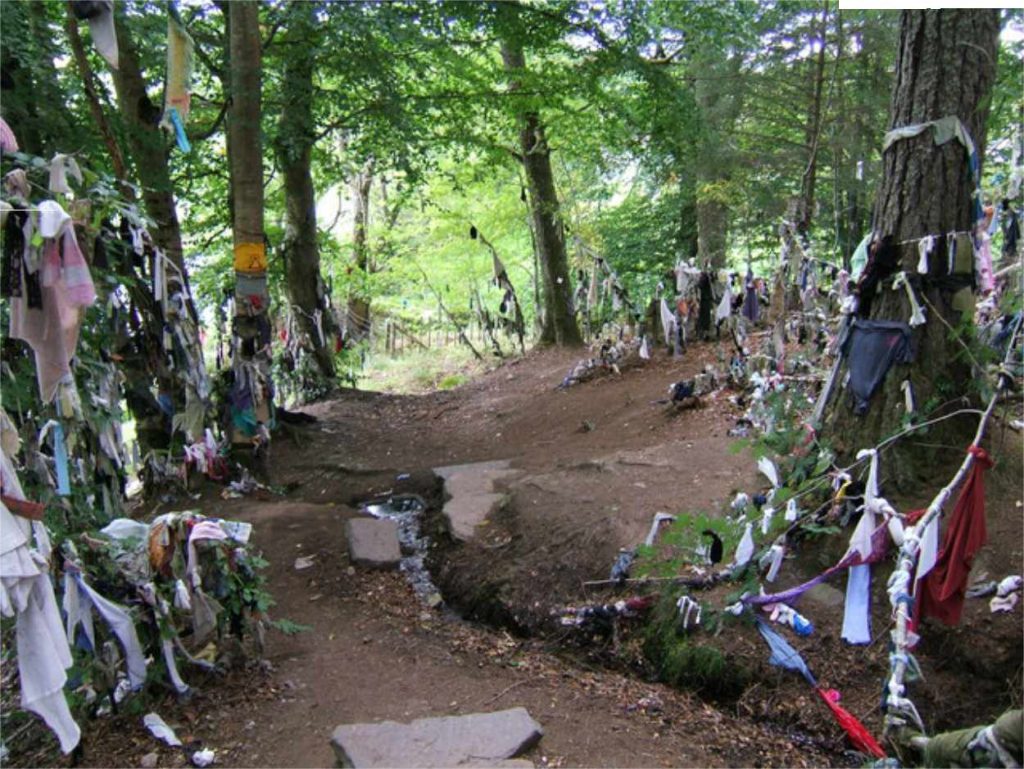 The Black Isle clootie well